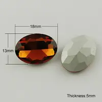 Glass Pointed Back Rhinestone