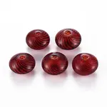 Transparent Handmade Blown Glass Globe Beads