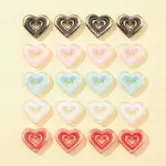 20Pcs 5 Colors Acrylic Beads