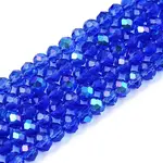 Electroplate Glass Beads Strands