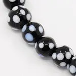 Handmade Lampwork Round Beads Strands