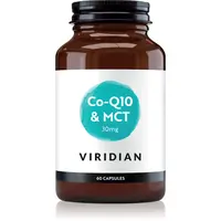 Viridian Nutrition Co-Q10 & MCT 30 mg kapsle pro podporu sportovního výkonu 60 cps