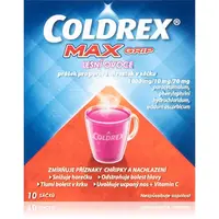 Coldrex Coldrex MAXGRIP Lesní ovoce 1000 mg/10 mg/70 mg prášek pro perorální roztok při chřipce a nachlazení 10 ks