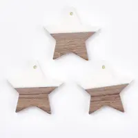 Resin & Wood Pendants