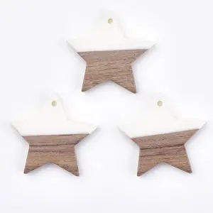 Resin & Wood Pendants