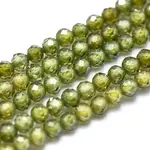 Cubic Zirconia Bead Strands