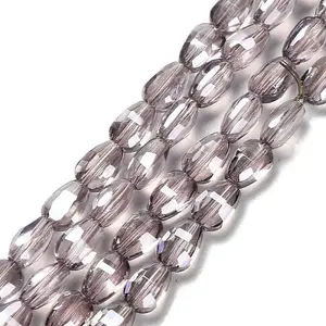 Electroplate Glass Beads Strands
