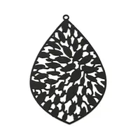 Spray Printed 430 Stainless Steel Pendants