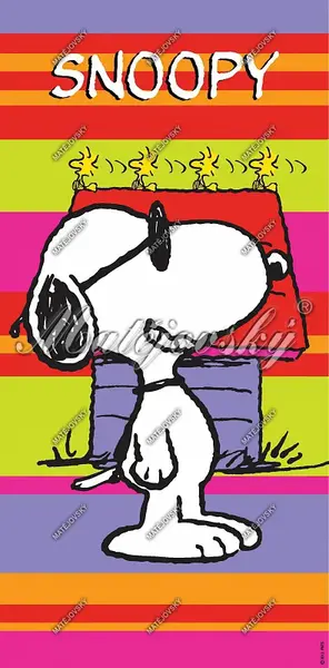 Dětská osuška snoopy promenade