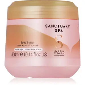 Sanctuary Spa Lily & Rose Collection hluboce hydratační tělové máslo 300 ml