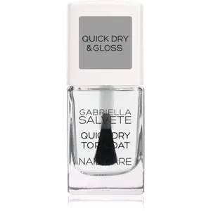 Gabriella Salvete Nail Care Quick Dry & Gloss rychleschnoucí vrchní lak 11 ml