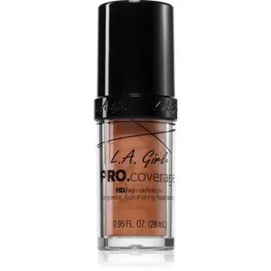 L.A. Girl Cosmetics PRO. Coverage rozjasňující tekutý make-up odstín Sand 28 ml