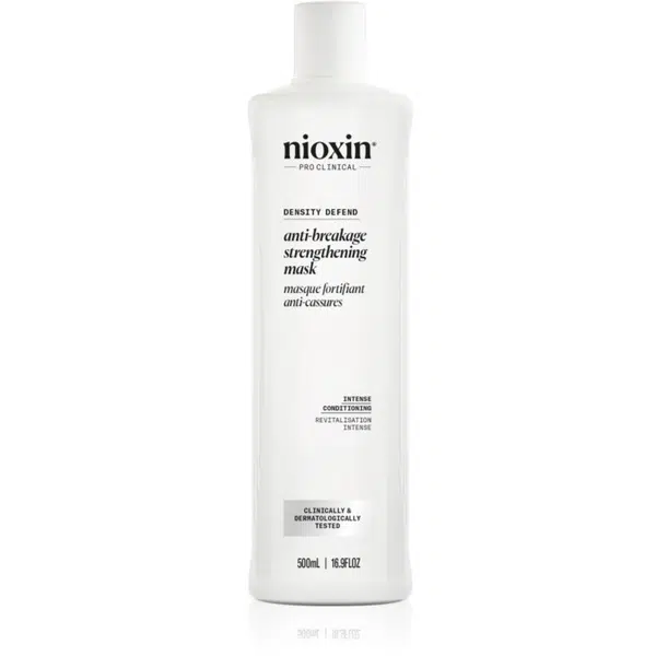 Nioxin Density Defend Anti-breakage Strengthening Mask posilující maska pro poškozené a křehké vlasy 500 ml