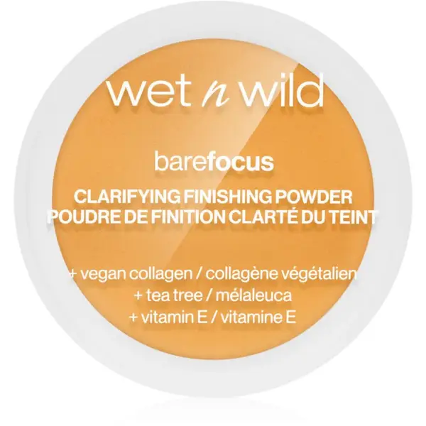 Wet n Wild BareFocus Clarifying Finishing Powder matující pudr odstín Medium/Tan 6 g