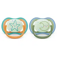 Philips Avent Ultra Air Night SCF376/23 18 m+ dudlík Neutral 2 ks