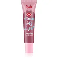 Rude Cosmetics Save My Lips vyživující a hydratační balzám na rty s peptidy odstín Lychee 15 ml