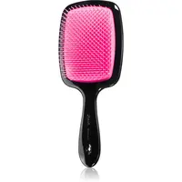 Janeke Detangling Hairbrush velký plochý kartáč na vlasy 23,5 x 9,5 x 3 cm PINK 1 ks