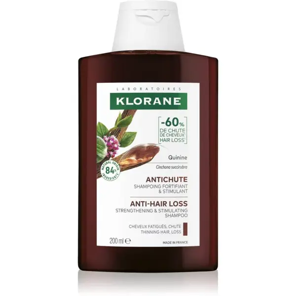 Klorane Chinin Anti-Hair Loss Shampoo posilující šampon proti vypadávání vlasů 200 ml