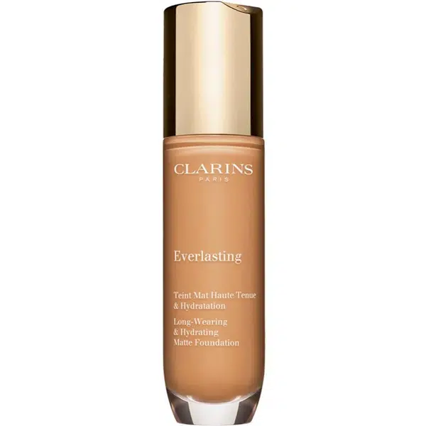 Clarins Everlasting Foundation dlouhotrvající make-up s matným efektem odstín 108.5W - Cashew 30 ml