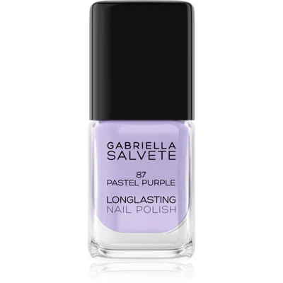 Gabriella Salvete Longlasting Enamel dlouhotrvající lak na nehty s vysokým leskem odstín 87 Pastel Purple 11 ml