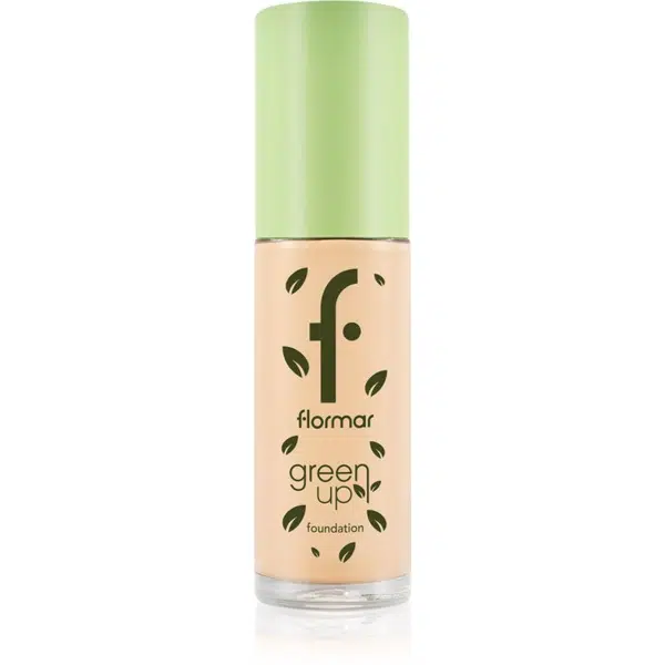 flormar Green Up Foundation zmatňujúci make-up odtieň 020 Soft Ivory 30 ml