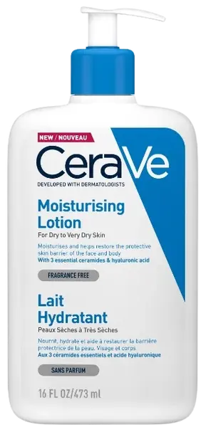 CERAVE Hydratačné mlieko na suchú až veľmi suchú pokožku 473 ml