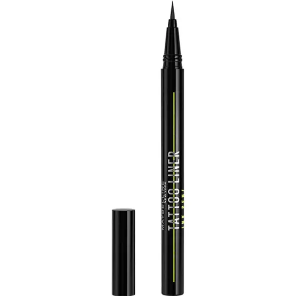 MAYBELLINE NEW YORK Tattoo Liner Ink Pen Matte Black tekutá očná linka v pere, 1 ml