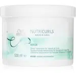 Wella Professionals Nutricurls Waves & Curls uhladzujúca maska pre vlnité a kučeravé vlasy 500 ml