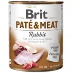 Brit konzerva Paté & Meat Rabbit 800 g | Konzerva pre psov