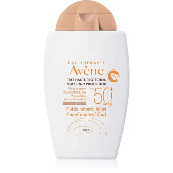 Avène Sun Mineral Fluid Tinted ochranná starostlivosť pred slnečným žiarením SPF 50+ 40 ml