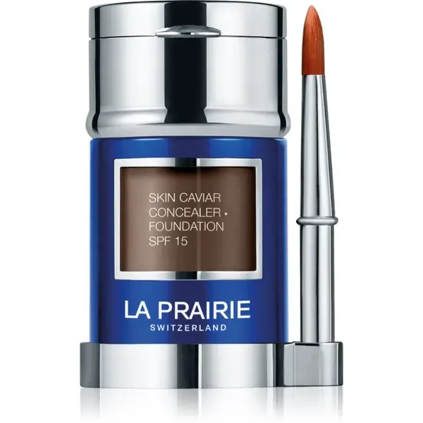 La Prairie Skin Caviar Concealer Foundation make-up a korektor SPF 15 odtieň W-80 Warm Chestnut 30 ml
