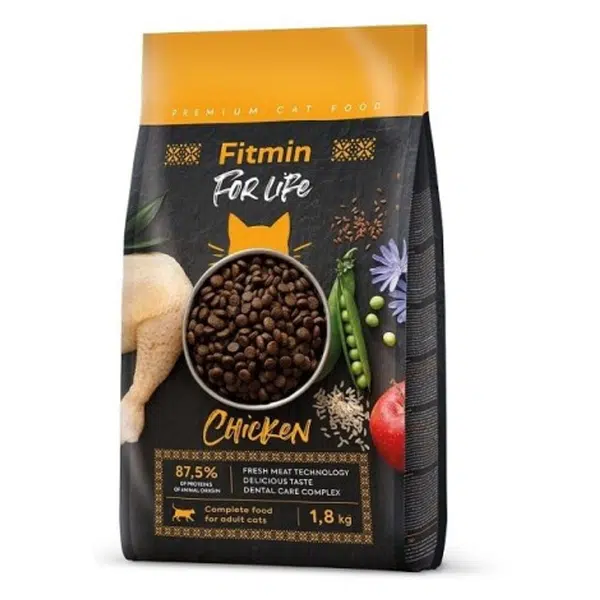 Fitmin Cat For Life Adult Chicken 1,8 kg | Granule pre mačky