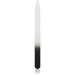 Crystal Bohemia Black sklený pilník na nechty obojstranný 1 ks