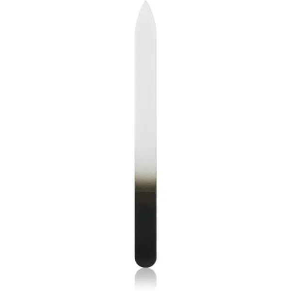 Crystal Bohemia Black sklený pilník na nechty obojstranný 1 ks