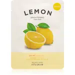 It´s Skin The Fresh Mask Lemon rozjasňujúca plátienková maska 18 g