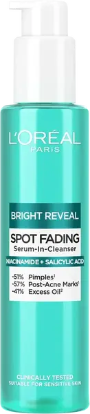 L'ORÉAL PARIS Bright Reveal čistiaci gél proti tmavým škvrnám, 150 ml
