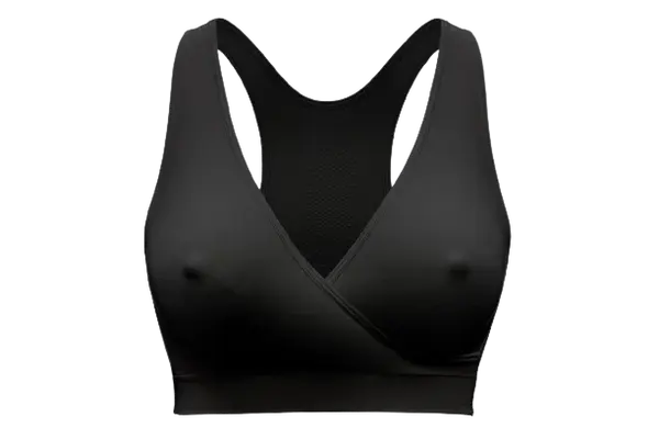 MEDELA Nočná tehotenská a dojčiaca podprsenka Keep Cool, čierna M