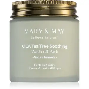 Mary&May Cica Tea Tree Soothing minerálna čistiaca ílová maska na upokojenie pleti 125 g