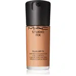 MAC Cosmetics Studio Fix Fluid SPF 15 24HR Matte Foundation + Oil Control zmatňujúci make-up SPF 15 odtieň NC44 30 ml