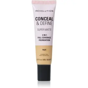 Revolution Conceal & Define zmatňujúci make-up odtieň F9.2N 23 ml