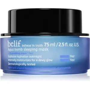 belif Aqua Bomb Sleeping Mask intenzívna hydratačná maska na noc 75 ml