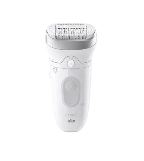 BRAUN Silk·épil 7, Epilátor 7-041, Biely/Strieborný