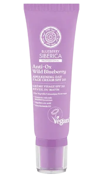 ANTI-OX WILD BLUEBERRY Prebúdzajúci denný krém na tvár, divoká čučoriedka 50 ml
