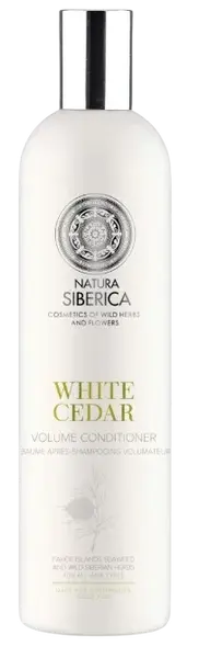 NATURA SIBERICA Kondicionér pre väčší objem Biely céder 400 ml