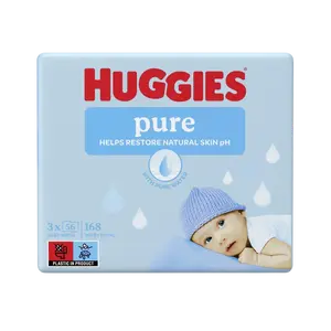 HUGGIES® Čistý Triplo 3 x 56 ks