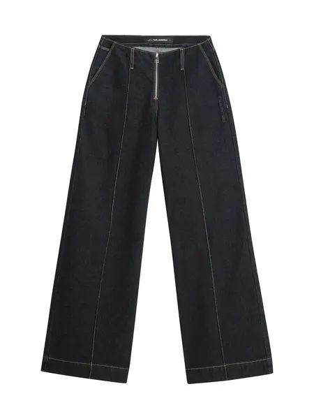 Karl Lagerfeld Džínsy  tmavomodrá