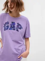 GAP Tričko s květinovým logem - Dámské