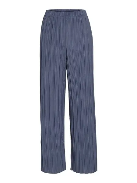 VILA Nohavice 'VIPLISA'  dymovo modrá