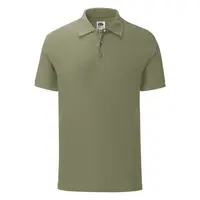 Oliwkowa koszulka męska Iconic Polo Friut of the Loom