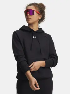 Under Armour Mikina UA Rival Fleece Hoodie-BLK - Dámské